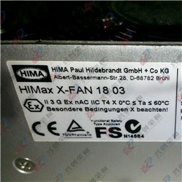 HIMA X-FAN 18 03模擬輸入原始卡